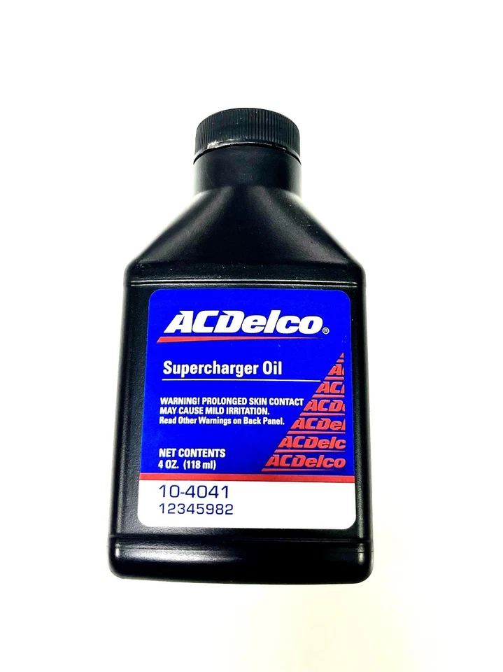 ACDelco 10-4041 GM 12345982 Kompressor Öl Supercharger Oil Synthetic 4oz 118ml
