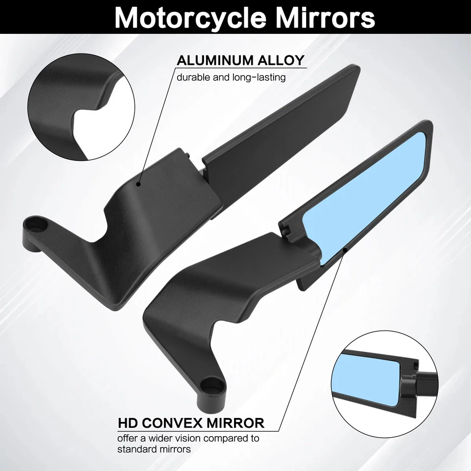 For KTM 250 390 200 690 125 DUKE 990 SUPER R 790 1290 Motorcycle Rearview Mirror Foto 4 de 4