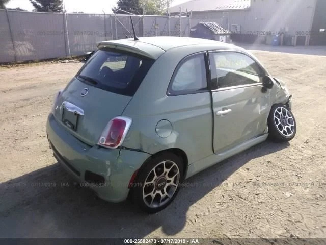 Grille 2 Door Lower Sport VIN B 7th Digit Coupe Fits 12-16 FIAT 500 2917323 Foto 4 de 4