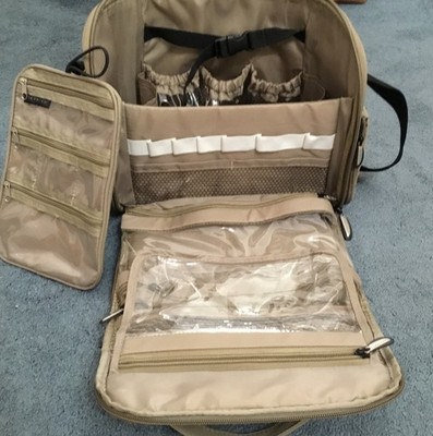 New Travelon Classic Travel Bag open up zip around - adjustable handle