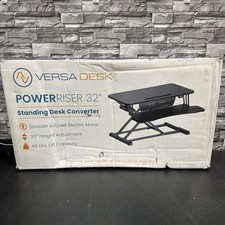 VersaDesk® PowerRiser® Electric Standing Desk Converter, With Keyboard Try Black
