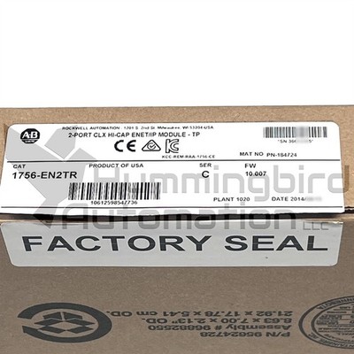 Allen Bradley 1756-EN2TR /C ControlLogix Enet/IP Surplus *USA SELLER* OPEN BOX