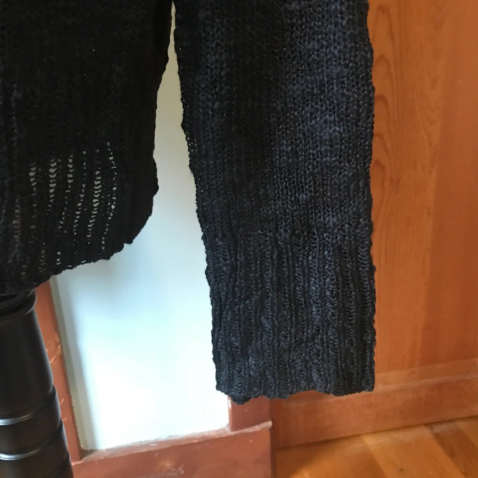 Suéter Cárdigan Lip Service Widow Goth Punk Industrial Negro Cremallera Frontal 2XL Foto 3 de 4