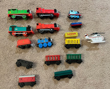 Thomas The Train and Friends Lot of 16 - wooden, plastic, battery powered mix