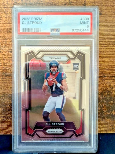 2023 Panini Prizm C.J. Stroud #339 (RC) PSA 9 Houston Texans