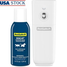 Automatic Spray Pet Deterrent Motion Sensor Trainer Refillable Safe Correction