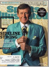 SPORTS ILLUSTRATED 2016 MAY 2 Craig Sager NBA Sideline Strong ON-COVER