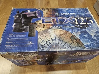 Meade ETX 125 Premier Edition Telescope 497 controller & 26mm Eyepiece