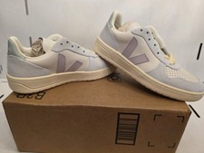 VEJA V-10 Leather Gravel Parme Menthol Womens...