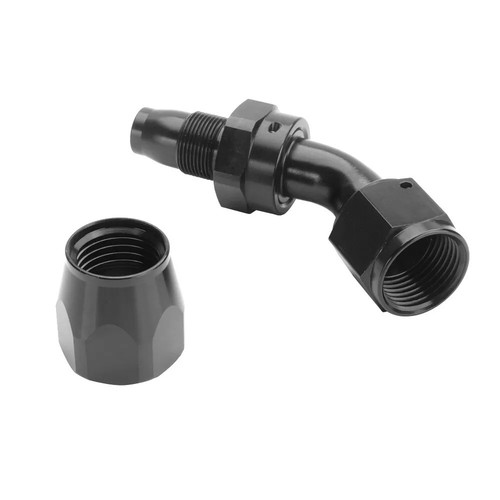 2Pcs AN6/AN8/AN10/AN12 Swivel Hose End Fitting Adapter Oil/Fuel/Gas Hose Line - Foto 18 di 27
