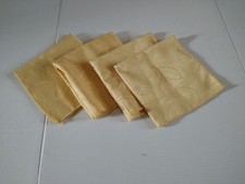 Gold Napkins, set of 4, 18 1/2 x 18 1/2 in.