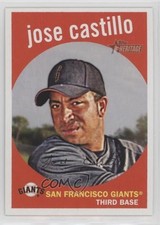 2008 Topps Heritage High Number Jose Castillo #552 0d2