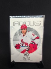2024-25 Sp Authentic - Freshman Focus Bradly Nadeau #FF-1 (RC)