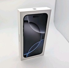 NEW Apple iPhone 16 Pro Max - 256GB Black Titanium AT T Only 