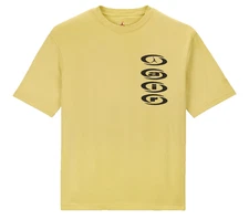 Nike Air Jordan Cactus Jack Travis Scott Shirt DZ5514-308 Medium M Celery Yellow