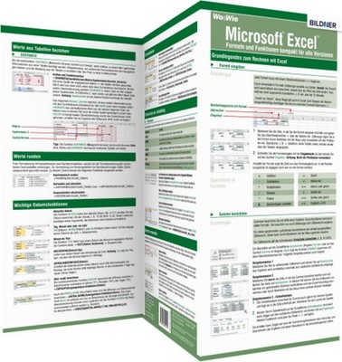 Microsoft Excel   Formeln und Funktionen kompakt für alle Versionen Die Wo&Wi...