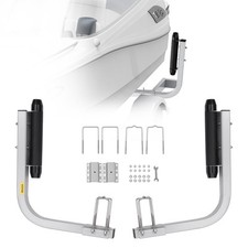 VEVOR Guide de Remorque de Bateau 52cm en Acier avec Roulettes pour Petit Bateau