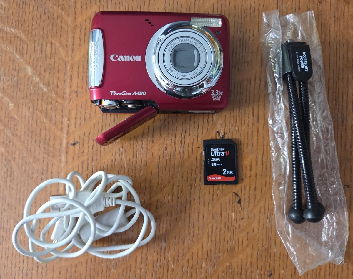 Canon PowerShot A480 Digital Cameras for Sale | Shop New & Used