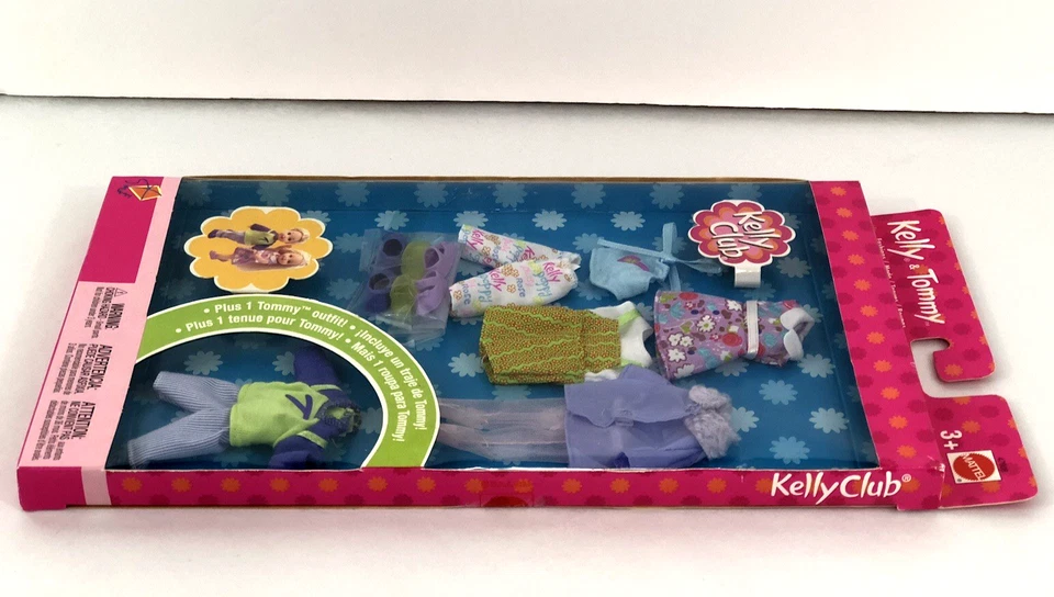 Conjunto de trajes de moda Kelly & Tommy Club vintage 2002 sellado ropa zapatos Mattel Foto 3 de 4