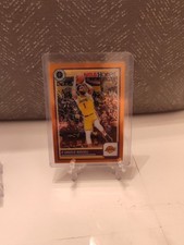 2023-24 Panini NBA Hoops Premium Stock D'Angelo Russell Orange Prizm /299 Lakers