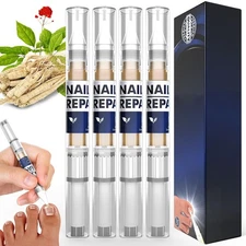 4pcs/Box Toenail Extra Strength Pen Nail Art Brush for Toenail Finger Infections