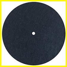 7 inch Turntable Mat, Slipmat for Vinyl LP Record Players High-Fidelity Audio...