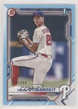 2021 Bowman Draft Sky Blue 314/499 Micah Ottenbreit #BD-170 5xp