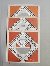 45 RPM 7" RECORD SLEEVES CO. SLEEVE 3 PACK SEE PHOTOS - American London SLV163
