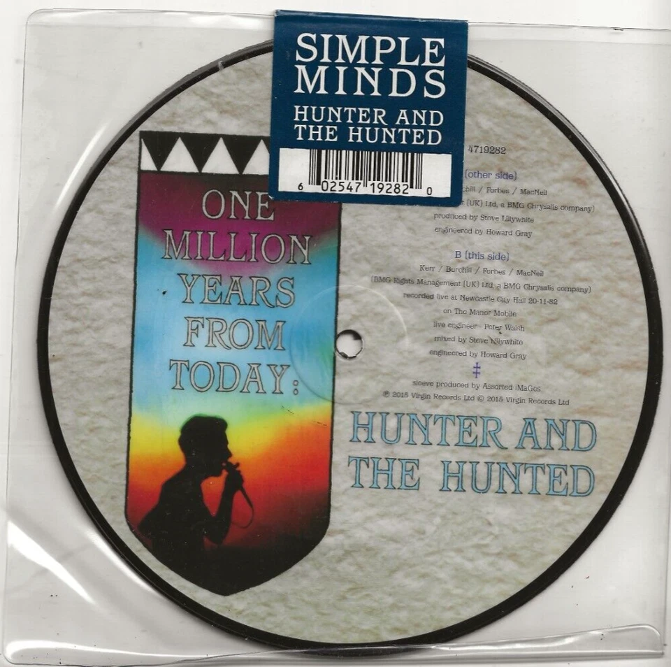 SIMPLE MINDS  WATERFRONT RARE 2015 RSD 7' PICTURE DISC - SEALED !! - Image 2 of 2