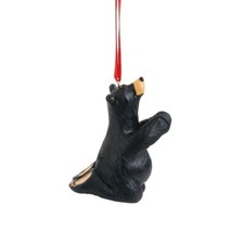 Big Sky Carvers Bearfoots Just Pray Ornament