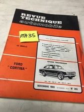 Revue technique Ford CORTINA