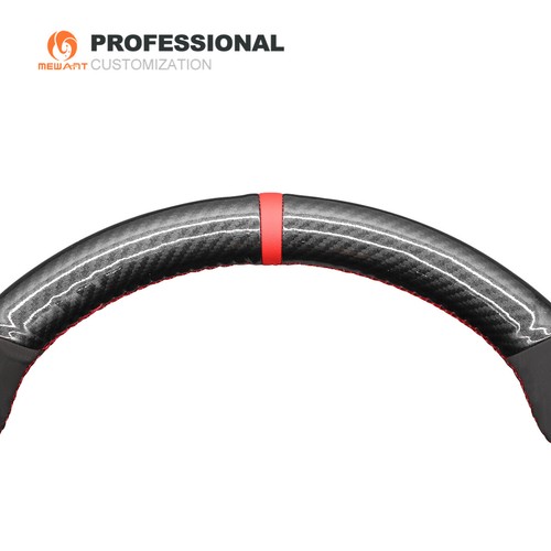 PU Carbon Fiber Suede Steering Wheel Cover for Seat Leon Ibiza (FR|CUPRA) Arona - Bild 5 von 9