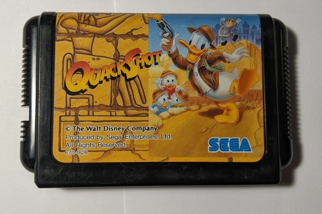 Quackshot Starring Donald Duck - SEGA Genesis - NTSC U/C - Complet CIB - Très Bon état