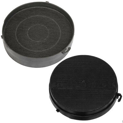 Kohlefilter für FALMEC Dunstabzugshaube Geruch Kohle Entlüfter Dunstabzug 170 mm x 2