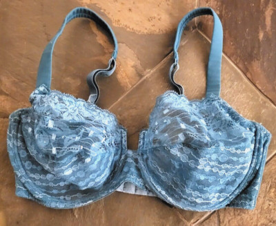 32E Malizia by La Perla Sheer Lace Full Coverage Underwire T-Shirt Bra