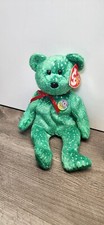 TY Beanie Baby - DECADE the Bear (Green Version) (8.5 inch)
