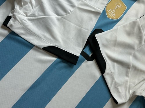 2022/23 Argentina Home Jersey #10 Messi Medium World Cup Champions 3 STAR kit - Picture 18 of 21