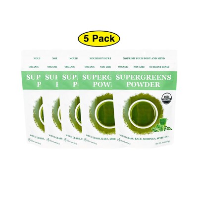 Cherie Sweet Heart Organic Super Greens Powder 30 OZ 170 servings