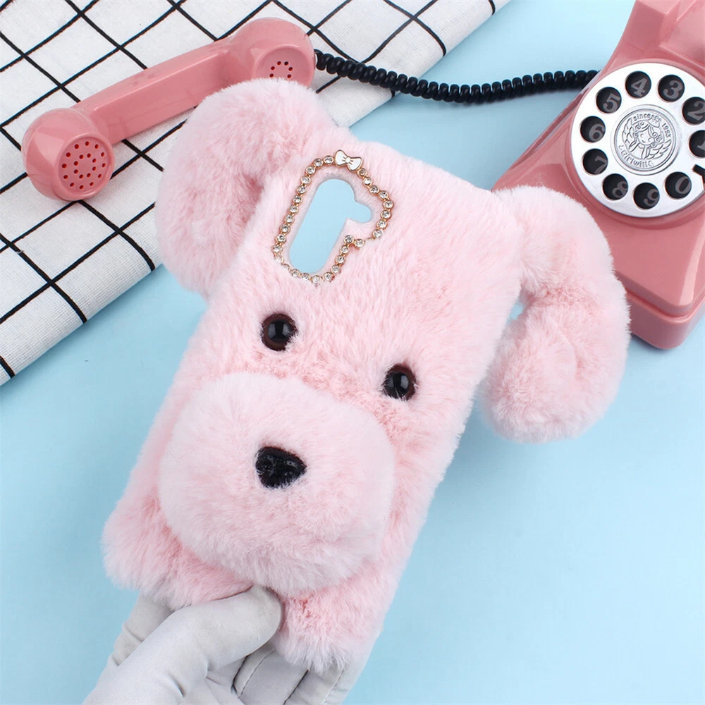 Phone Case Cute Furry Cover Soft Skin For Galaxy S21 S21+ S21Ultra S21FE