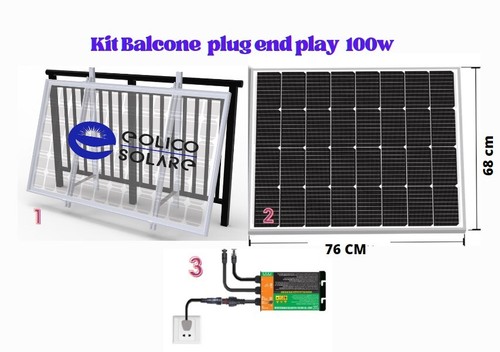 kit fotovoltaico da Balcone varie potenze - Foto 8 di 12
