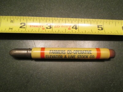 Boone Iowa Farmers co operative elevator live stock IA Bullet Pencil Advertising