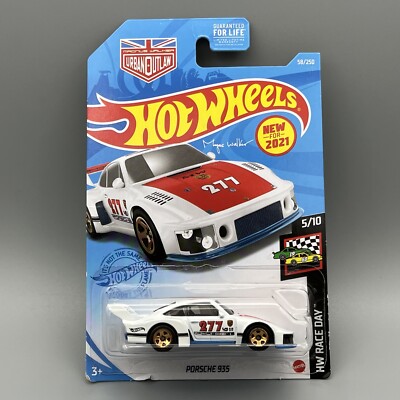 Hot Wheels Porsche 935 Weiß - Sammlerstück 58/250 Race Day Serie