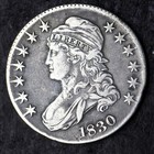 1837 Capped Bust Half Dollar 50C - COINGIANTS -