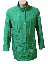 Klass Women Light Water Resistant Jacket Size 20 Pockets Emerald Green Bnwot