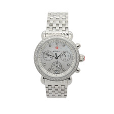 MICHELE Chronograph 0.65ct Diamond Stainless Steel Watch 34mm TRH1943027