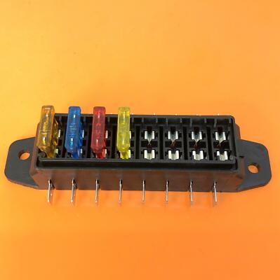 Aiqeer 12 Vie Blocco Fusibili A Lama Per Auto, 2 Ingressi 12 Uscite