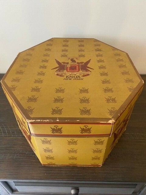 VINTAGE KNOX OF NEW YORK FEDORA W/ ORIGINAL BOX!! | eBay
