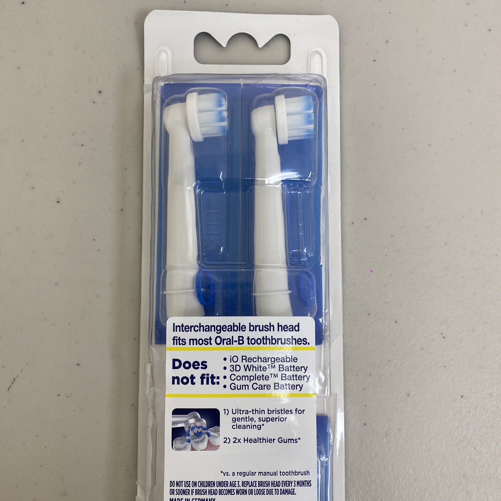 Oral B Pro Gumcare 3 Replacement Brush Heads Brand New 69055126509 eBay