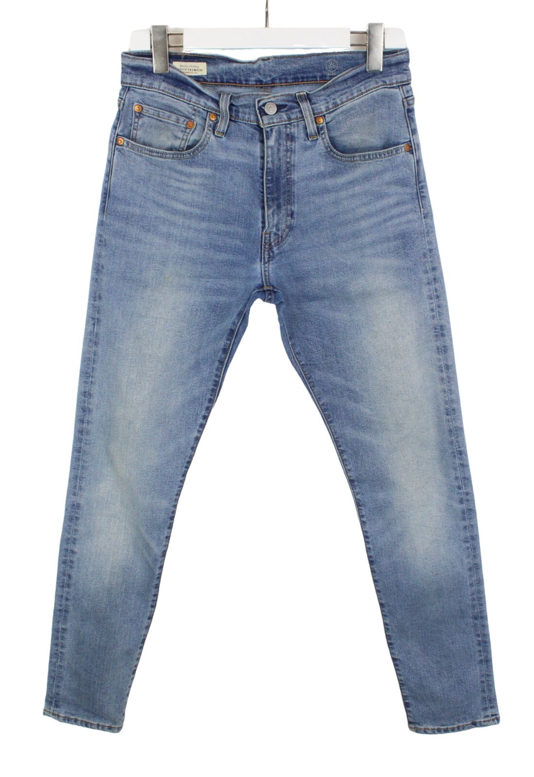 Levi's 512 Premium Big E Jeans Mens W32/L32 Slim Tapered Fit Warm Whiskers thumbnail 2