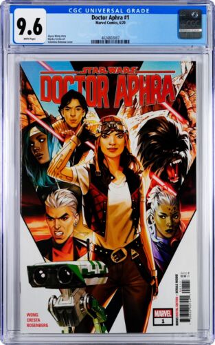 Doctor Aphra #1 CGC 9.6 (Jun 2020, Marvel) Star Wars, 1st Ronen Tagge Just Lucky - Picture 1 of 6